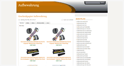 Desktop Screenshot of 1a-aufbewahrung.de
